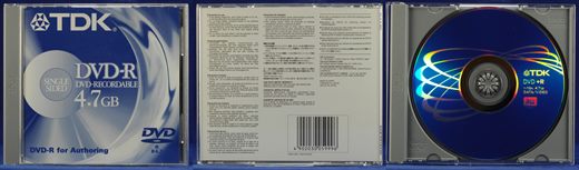 TDK DVDPlusR 4.7gb 16x