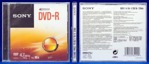Sony DVD-R 4.7Gb