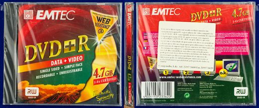 EMTEC DVD-R 4.7Gb 4x