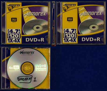 Memorex DVDPlusR 4.7GB 4x 2