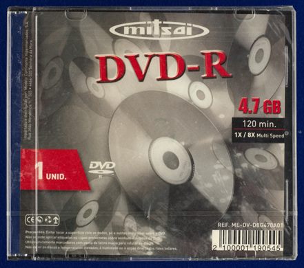 Mitsai DVD-R 4.7Gb (Sealed)