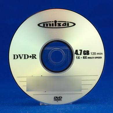 Mitsai DVDPlusR 4.7GB 1x-8x