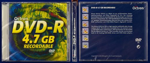 Octron DVD-R 4.7 GB Recordable