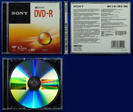 Sony DVD-R 4.7Gb 2