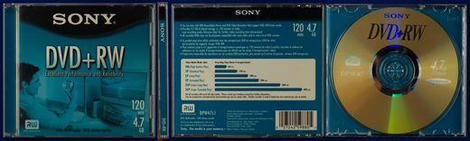 Sony DVDPlusRW 4.7Gb