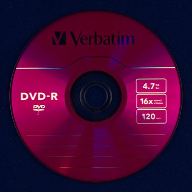 Verbatim DVD-R 4.7GB 16x (red)