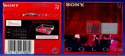 Sony 74 MiniDisk MDW74CRR
