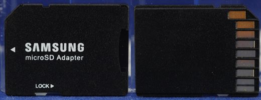 Samsung microSD-SD adapter