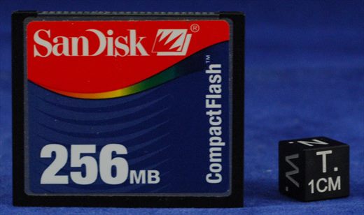 SanDisk 256Mb CompactFlash