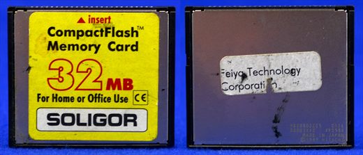 Soligor 32Mb CompactFlash