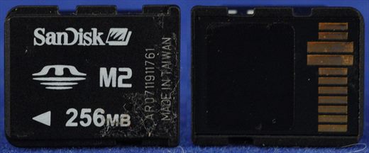 SanDisk 256Mb Memory Stick M2