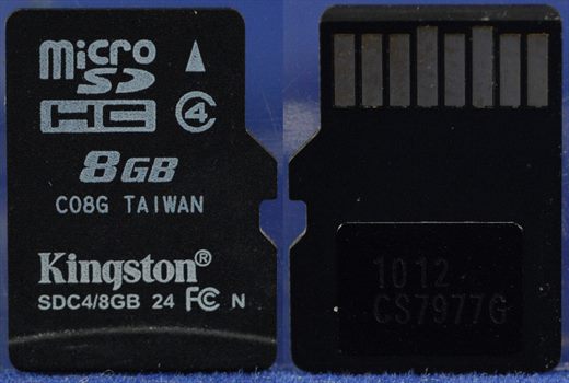 Kingston MicroSD 8GB