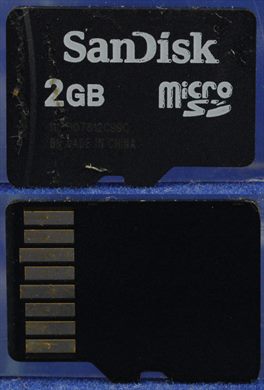 SanDisk microSD 2GB
