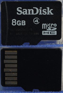 SanDisk microSD 8GB