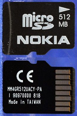 Nokia microSD 512mb