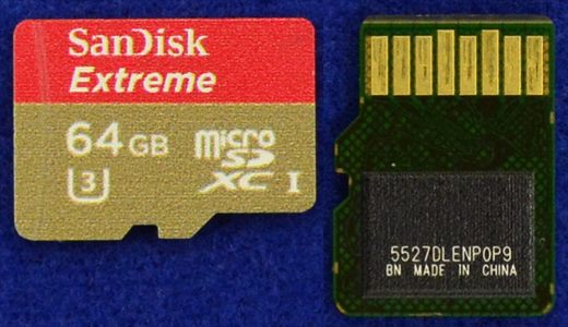 SanDisk microSD 64Gb XC I Extreme
