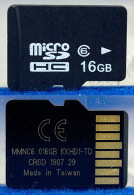 Micro SD HC 16Gb (MMNC6 016GB KKHD1-TD)