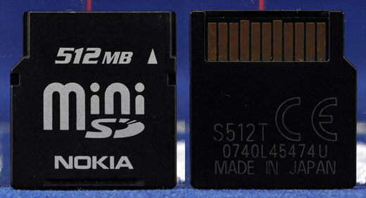 Nokia Mini SD 512mb