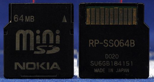 Nokia Mini SD 64mb