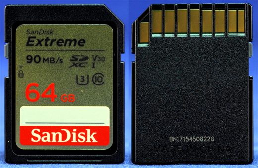 SanDisk SD Extreme SDXC 64Gb