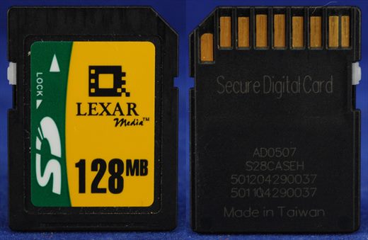 Lexar Media SD 128Mb