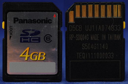 Panasonic SD 4GB