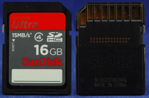 SanDisk SD Ultra 16GB