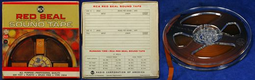 RCA Red Seal Magnetic Recording Sound Tape 15A-6