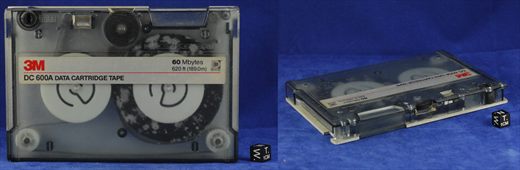 3M DC 600A Cartridge tape 60Mb