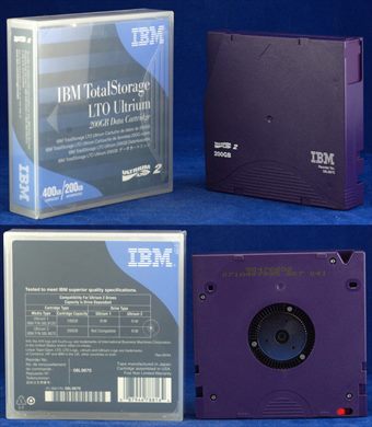 IBM TotalStorage LTO Ultrium 2 200GB Data Cartridge