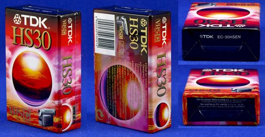TDK HS30 VHS C