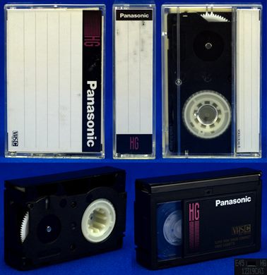 Panasonic E45 HG VHSC PAL SECAM