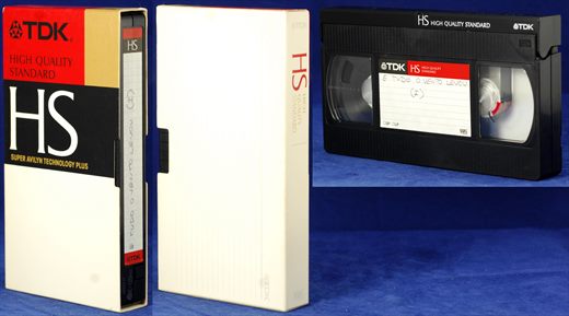 TDK E-120 HSC PAL SECAM