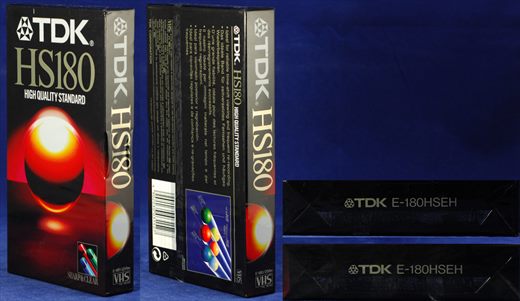 TDK E-180 HSEH PAL SECAM