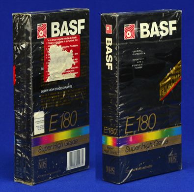BASF E-180 SHG VHS PAL-SECAM