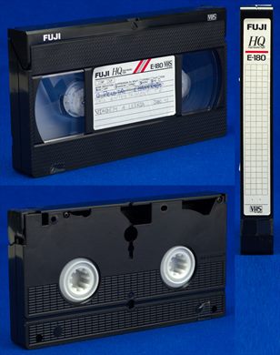 Fuji E-180 HQ VHS PAL SECAM