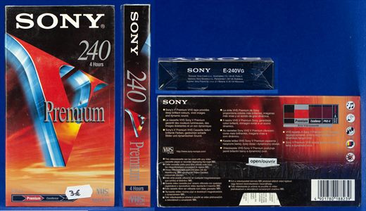 Sony E-240VG PAL-SECAM 4 Hours