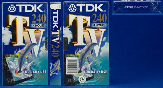 TDK E-240TVED PAL-SECAM 4 Hours