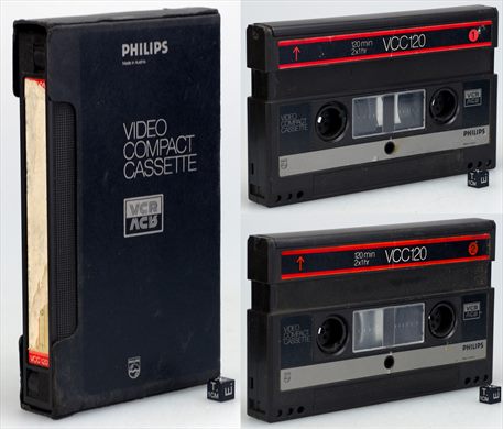 Philips VCC120 VCR Video 2000