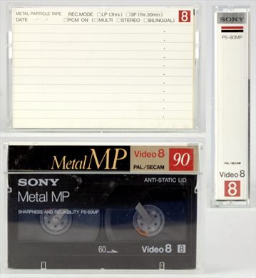 Sony Metal MP Video 8 PAL SECAM