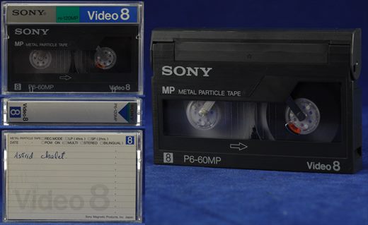 Video 8 Sony P6-60MP