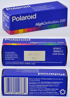 Polaroid - 110 - High Definition 200 - iso200-C41-24exp