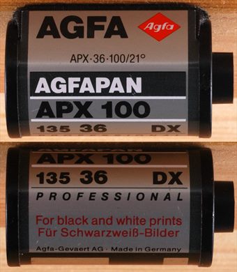Agfa - 35mm - Agfapan APX - iso100-PB-DX-36exp