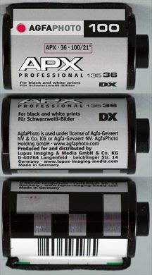 Agfa - 35mm - APX Professional - iso100-PB-DX-36exp