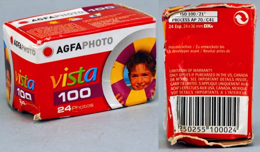 Agfa - 35mm - Vista - iso100-C41-24Exp
