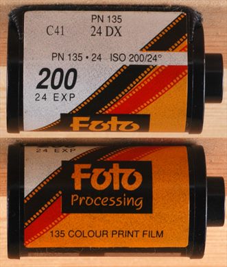 Foto Processing - 35mm - iso200-C41-DX-24exp