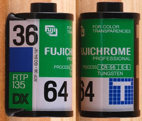 Fuji - 35mm - Fujichrome T - iso64-E6-DX-36exp