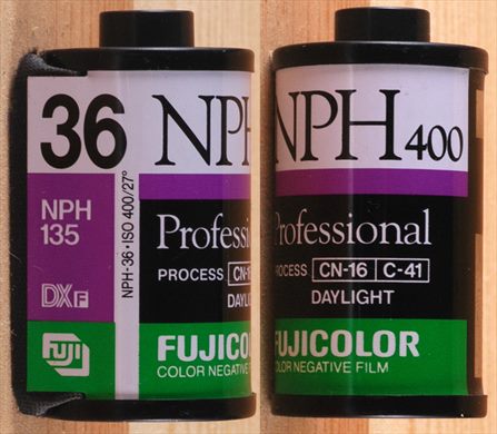 Fuji - 35mm - NPH - iso400-C41-DX-36exp