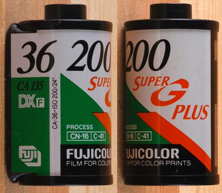 Fuji - 35mm - Super G Plus - iso200-C41-DX-36exp