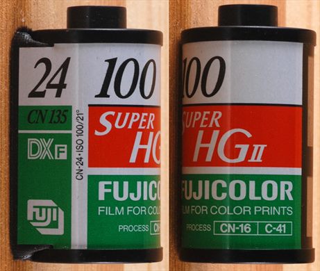 Fuji - 35mm - Super HG II - iso100-C41-DX-24exp